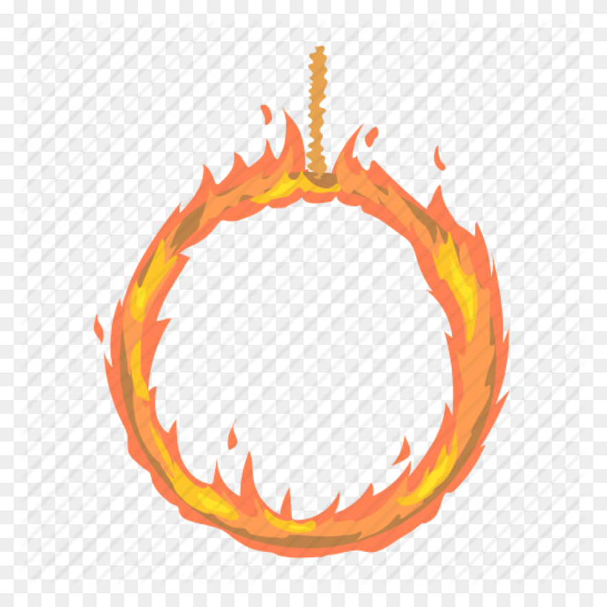 Fire Flames Ring Round Circle Circl