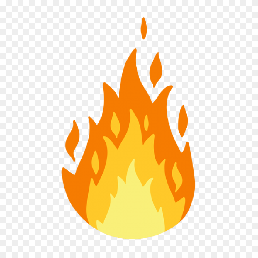 Flames Fire Vector And - Cartoon Fl