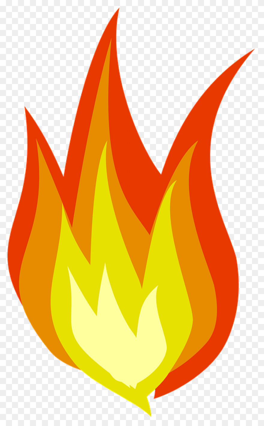 Flames Fire Vector And - Cartoon Fl