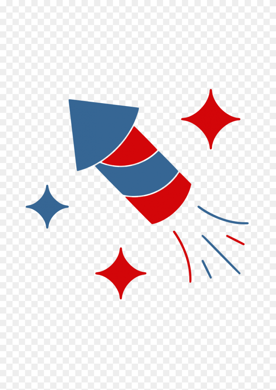 4Th Of July Firecracker Clipart - F