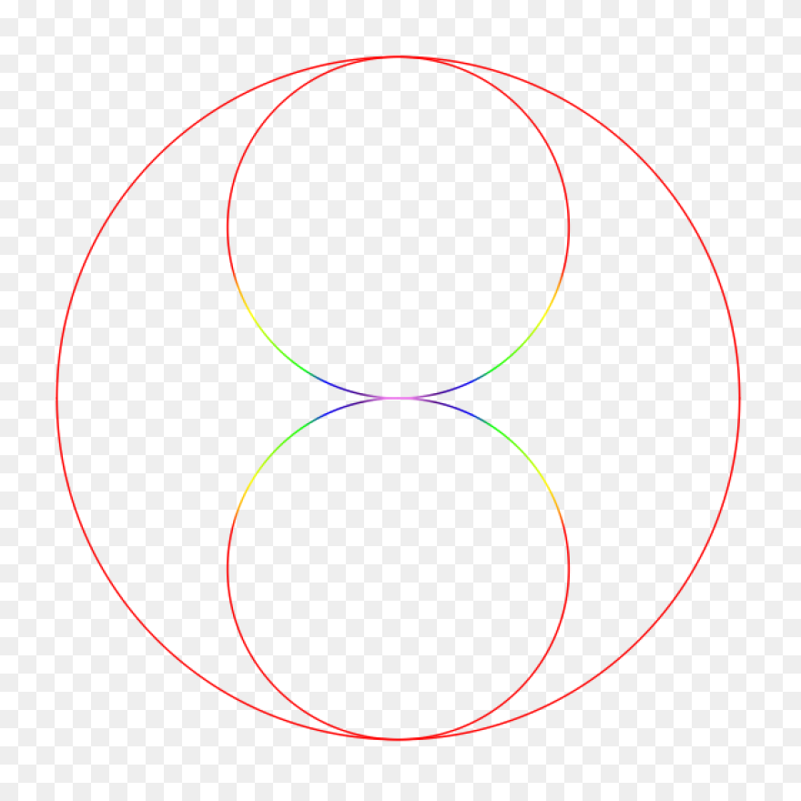 Fibonacci Spiral Orange Clip Art - 