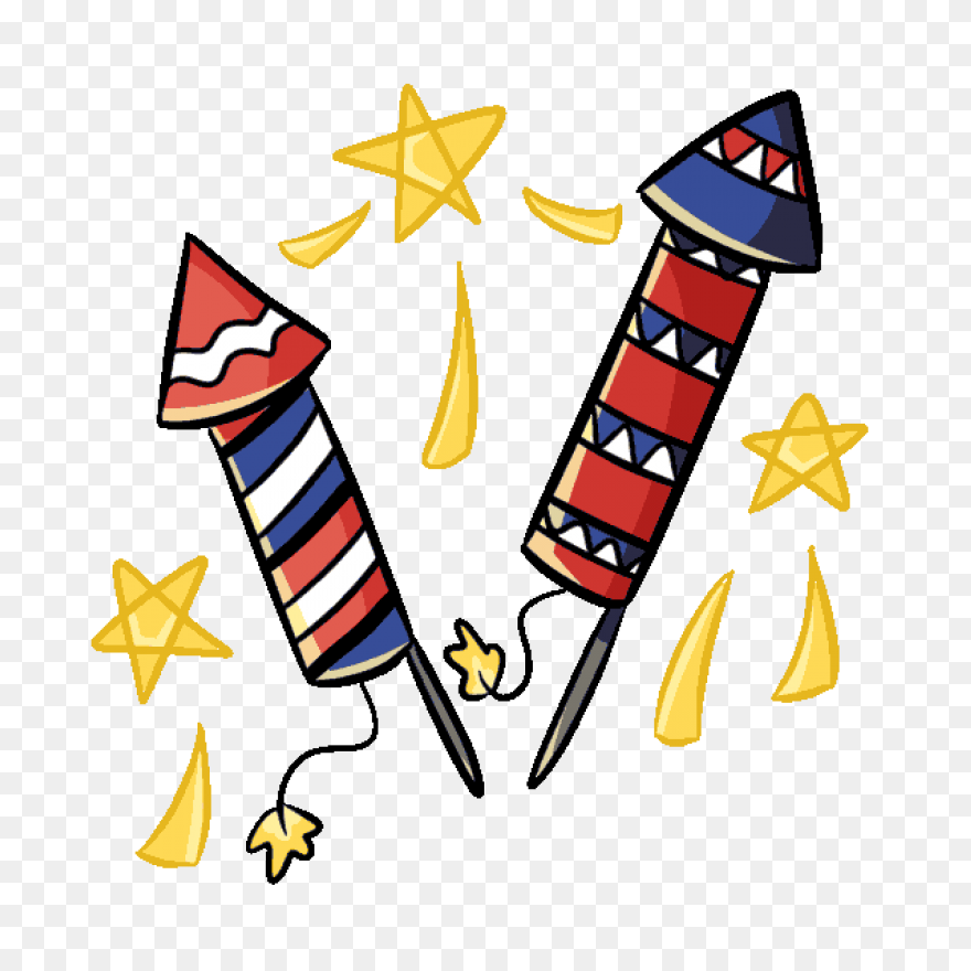 Free Animated Fireworks Cliparts, D