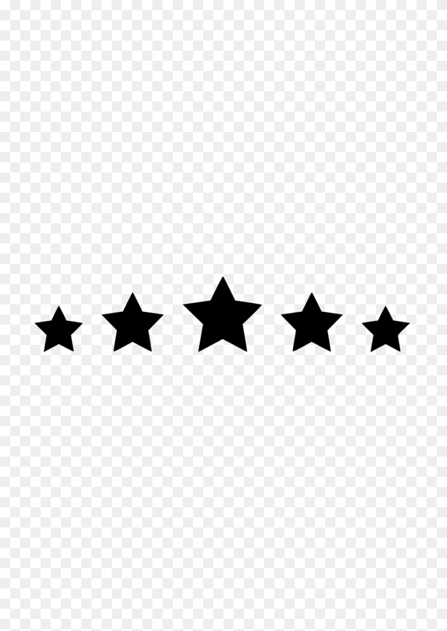 Five-Pointed Star Icon - Yellow Fiv