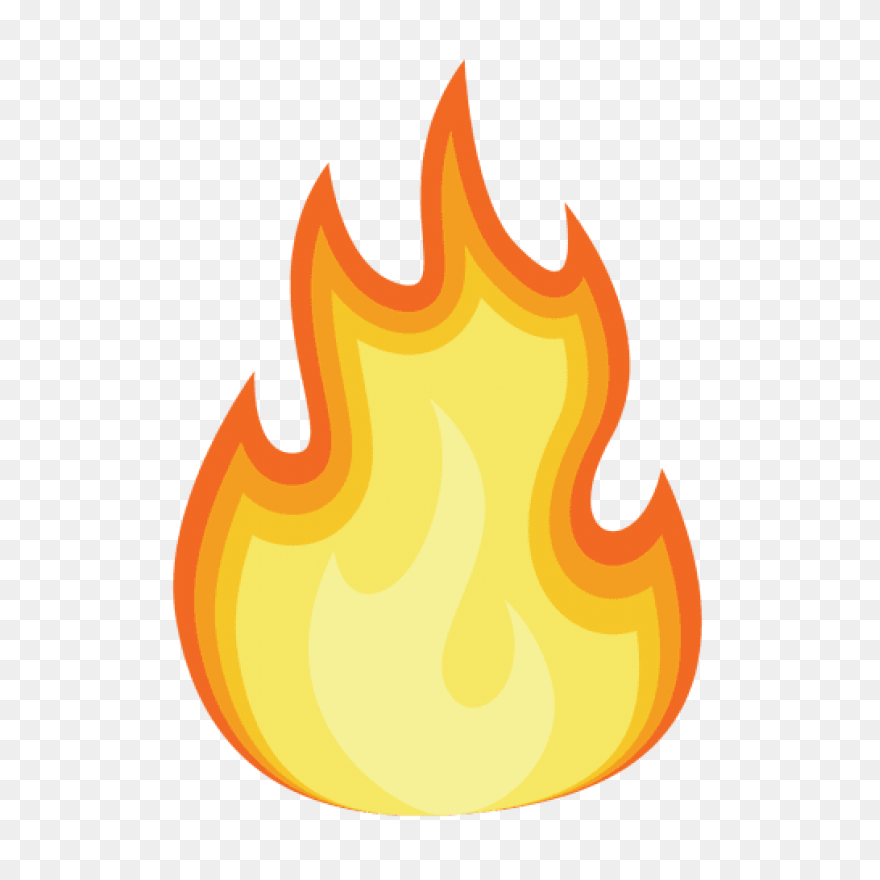 Flame Fire - Transparent Background