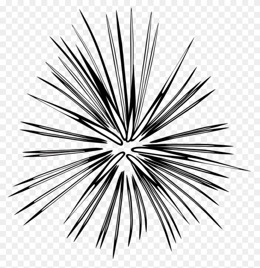 Free Fireworks Cliparts Black, Down