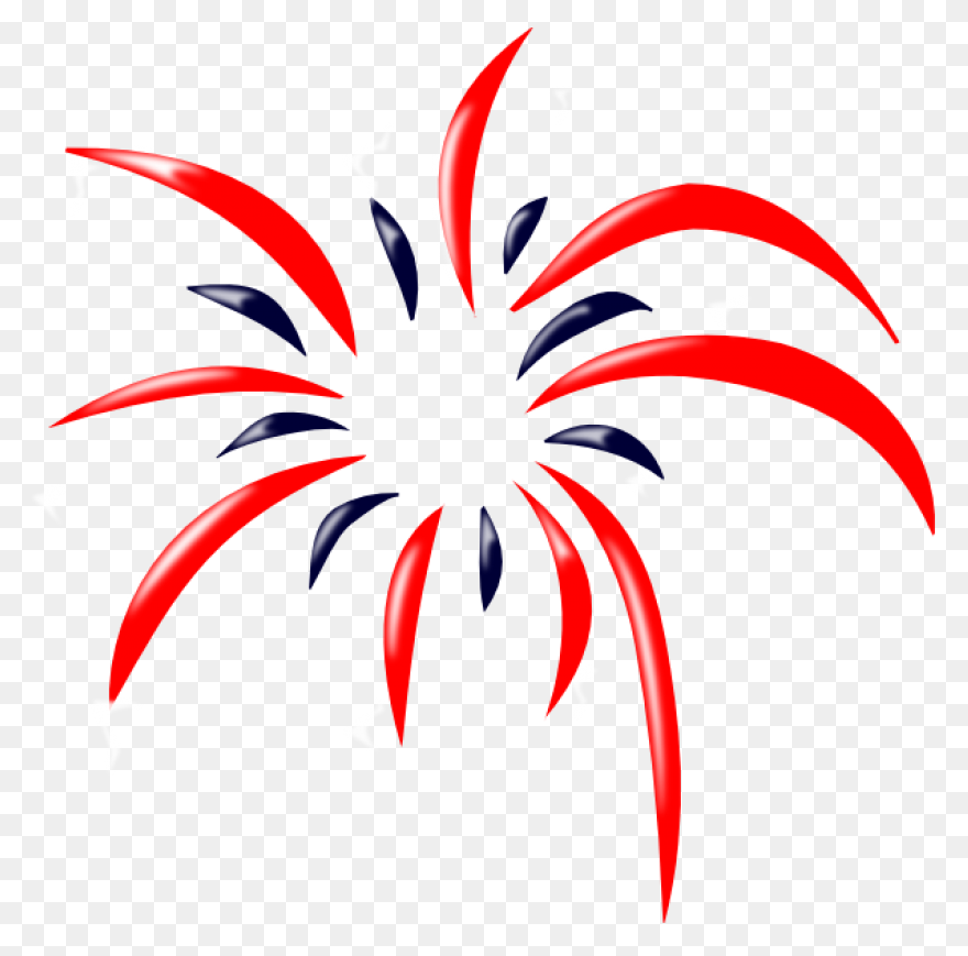 Free Fireworks Cliparts Black, Down