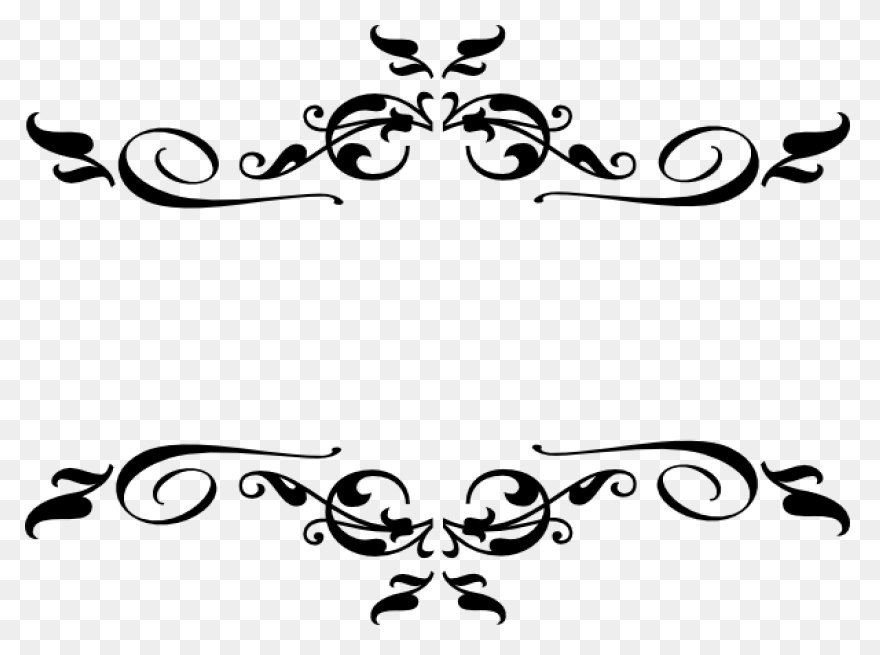 Border Vector Filigree - Wedding Fr