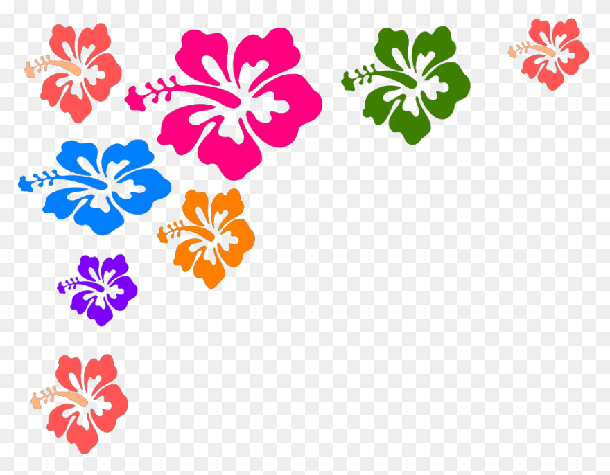 Flower Line Art Clipart - Flower, D