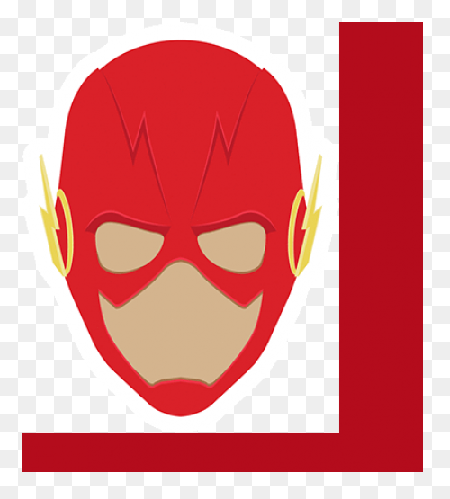 Superhero Flash Sticker Superhero Flash - Flash