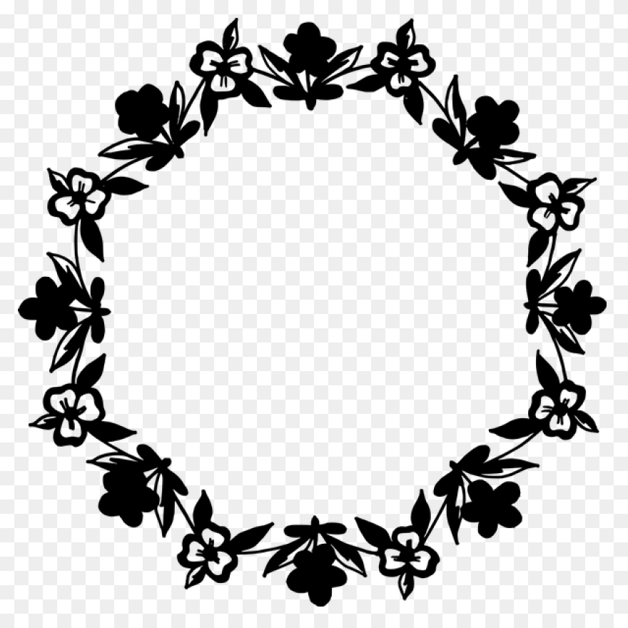 Flower Clipart Flower Circle Clipar