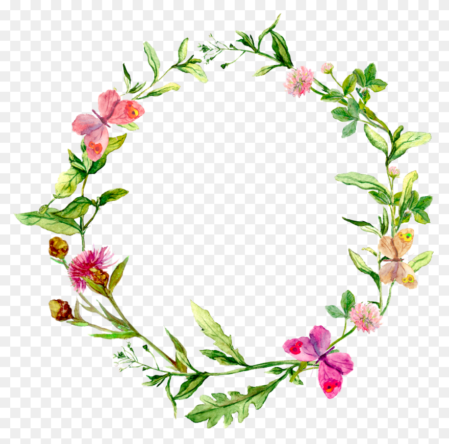 Flower Clipart Flower Circle Clipar
