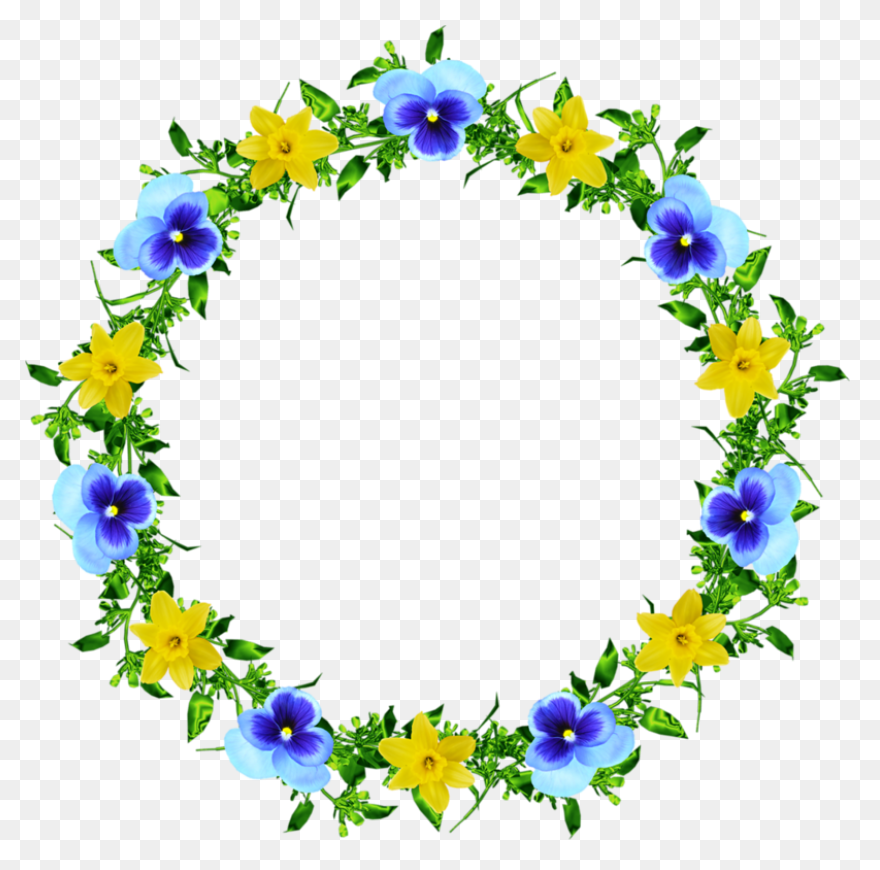 Flower Clipart Flower Circle Clipar