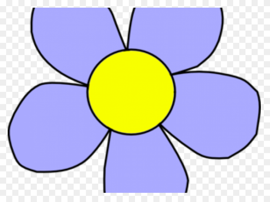 Clipart - Flower Love Five Petal Te