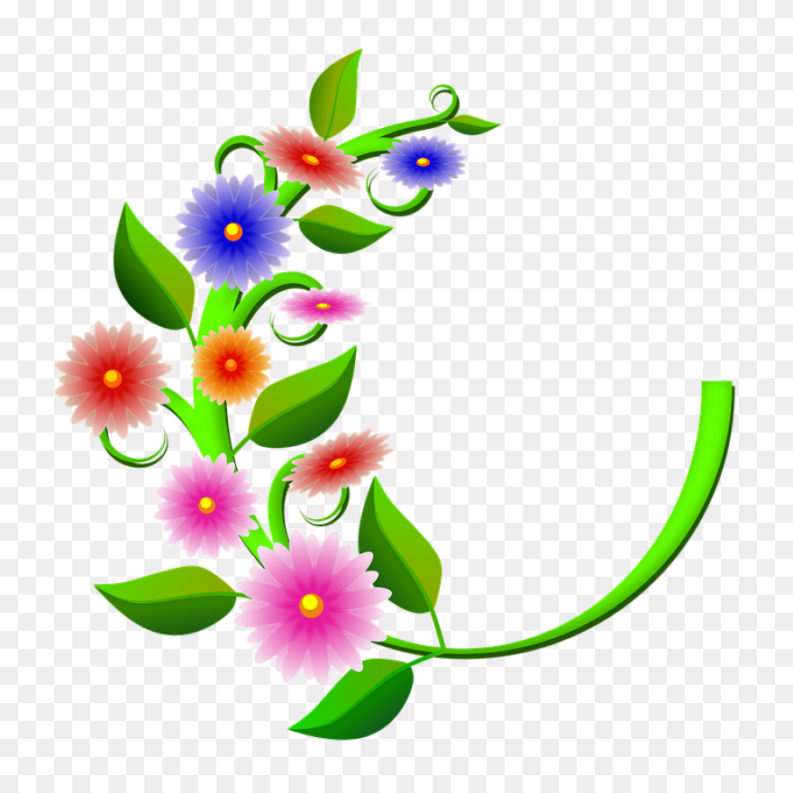 Decorations, Tribal, Design, Flower