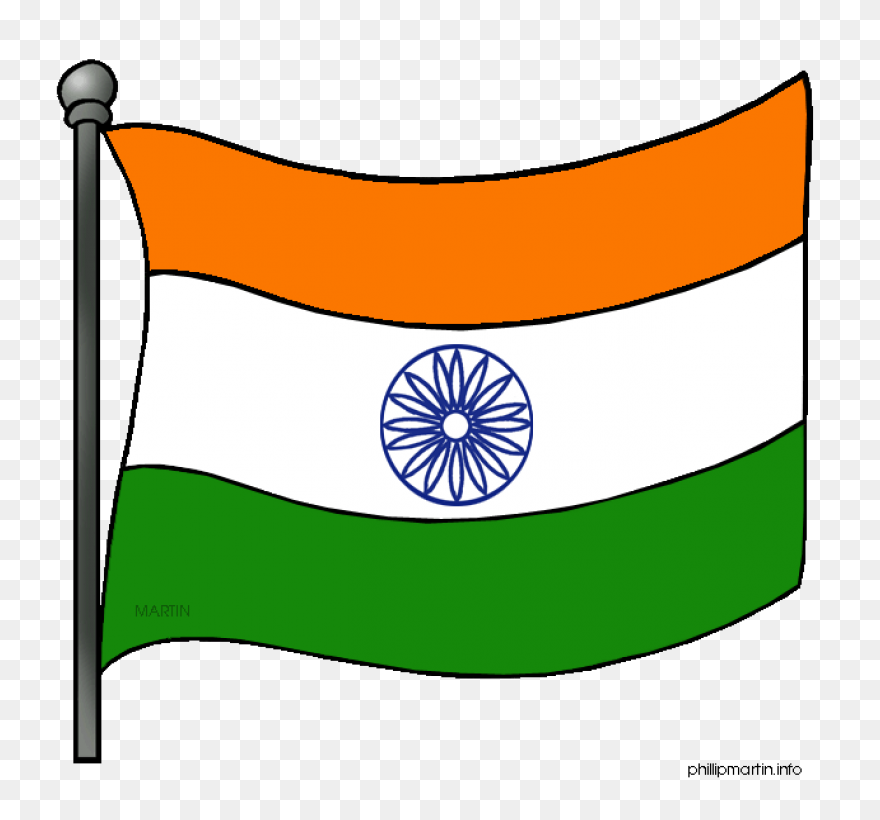 India Flag Vertical Clipart Flag Of