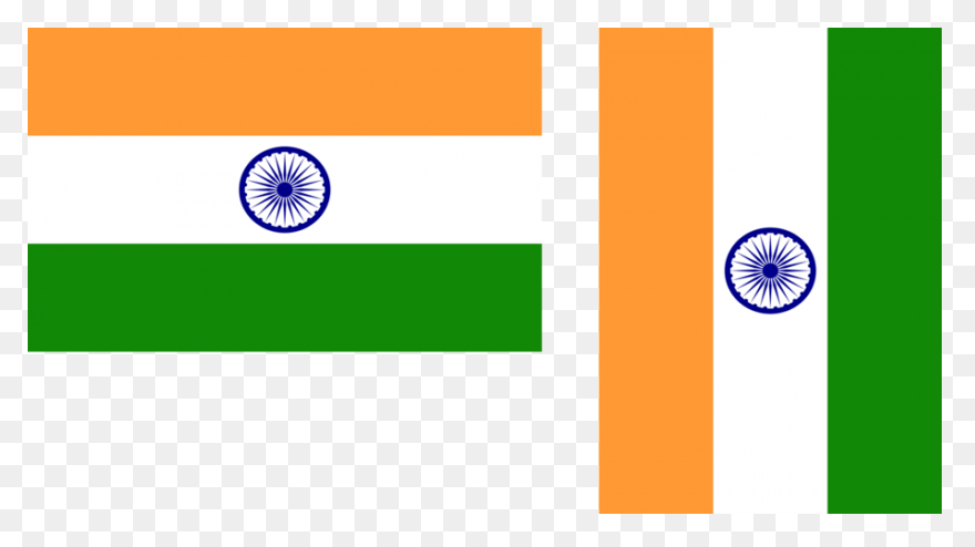 India Flag Vertical Clipart Flag - Flag Of India