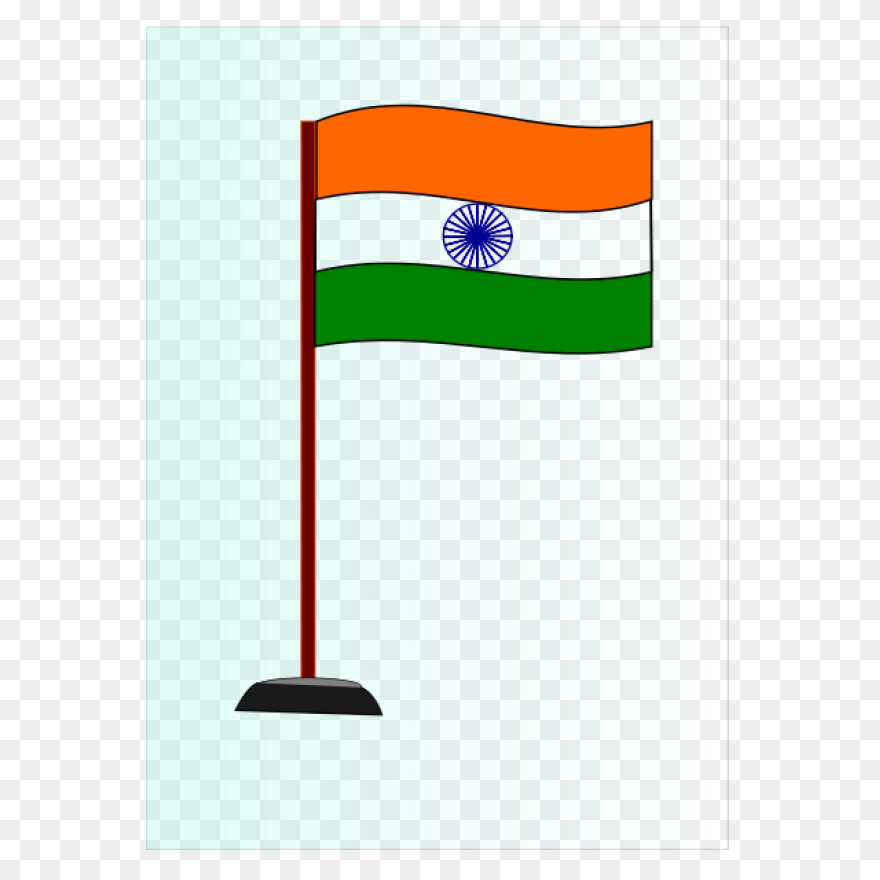 India Flag Vertical Clipart Flag Of