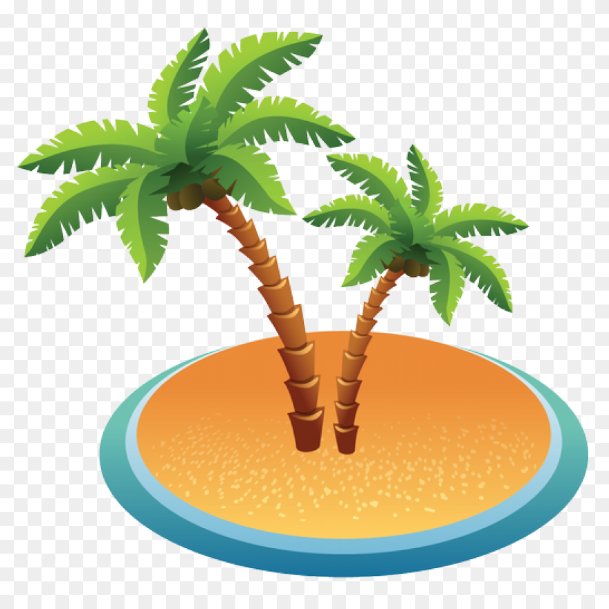Floating Island Vector Image - 1632