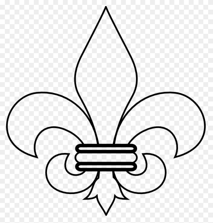 A Fleur De Lis Vector - Fleur De Lis