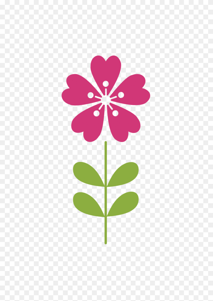 Vintage Flower Clipart Flower Paint