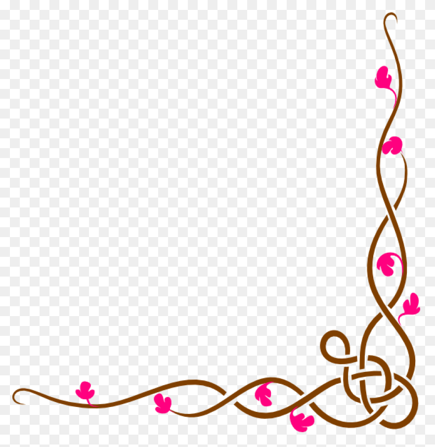 Free Page Border Flowers, Download 