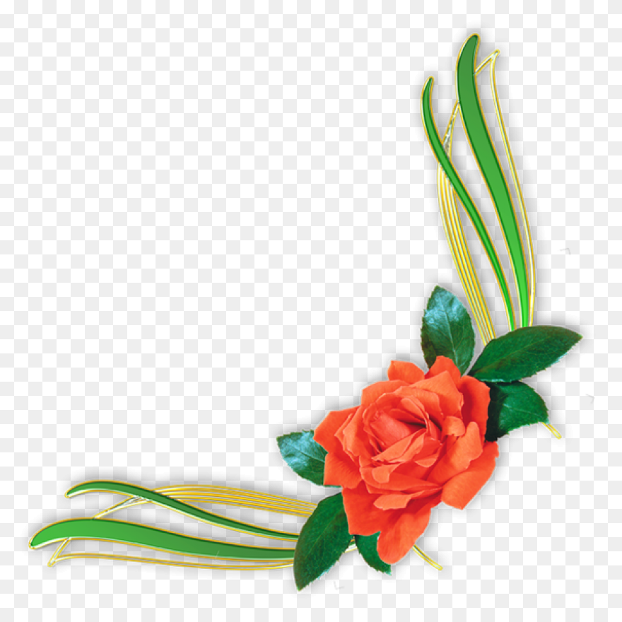 Free Page Border Flowers, Download 
