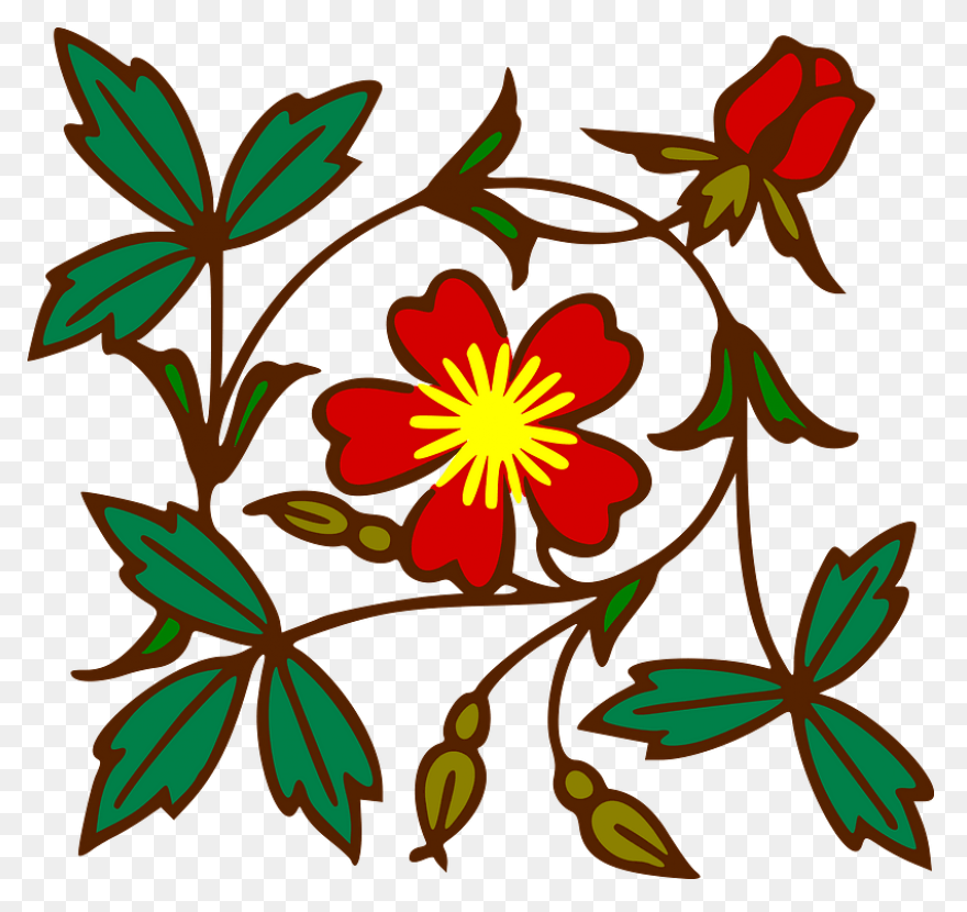 Original - Flower Page Border Desig