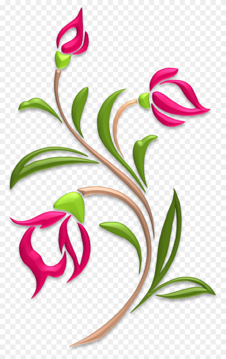 Original - Flower Page Border Desig