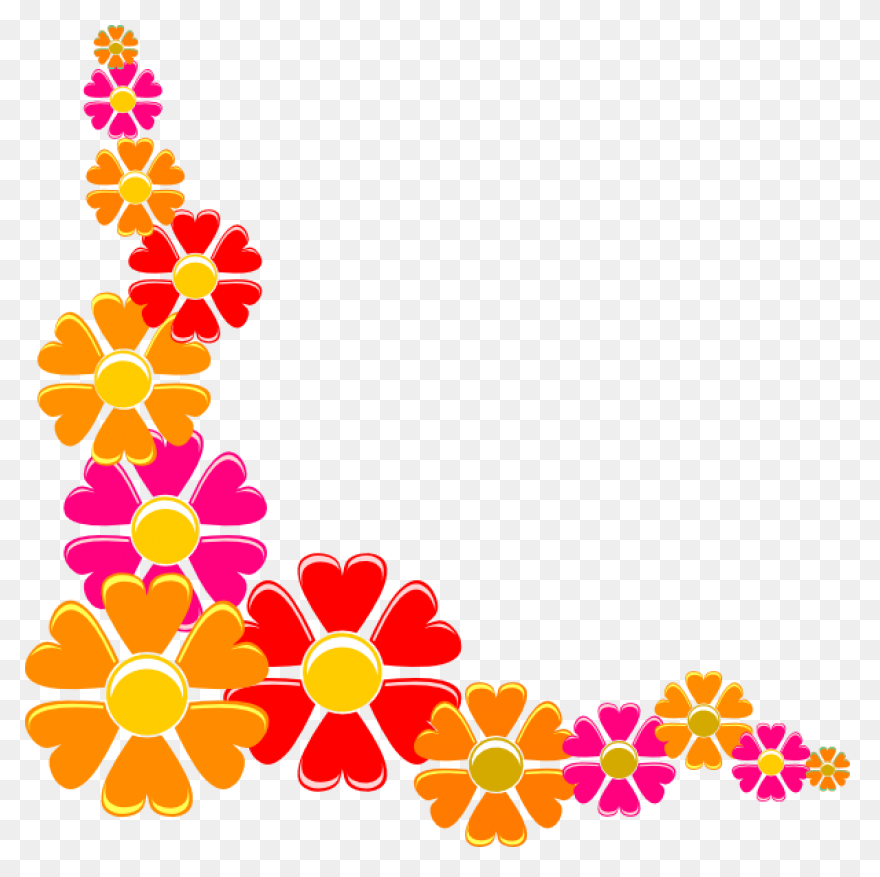 Free Border Cliparts Flower, Downlo