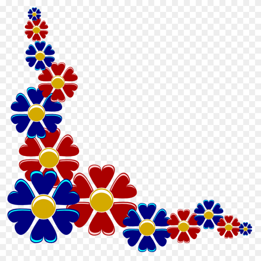 Free Border Cliparts Flower, Downlo
