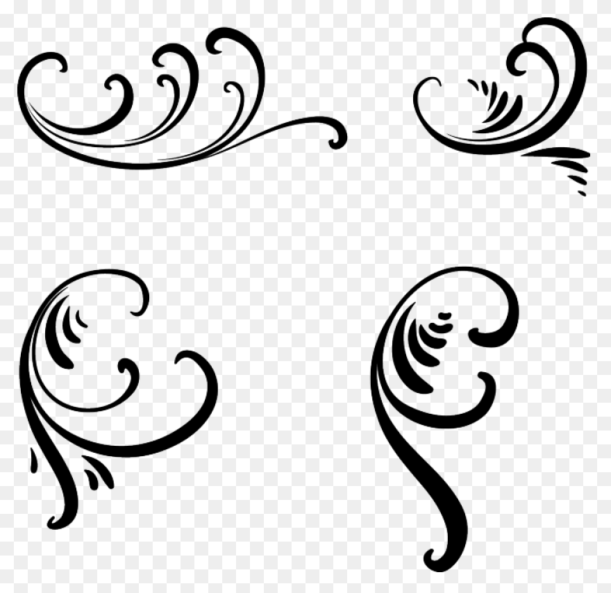 Flourish Clipart Red Flourish Clipa