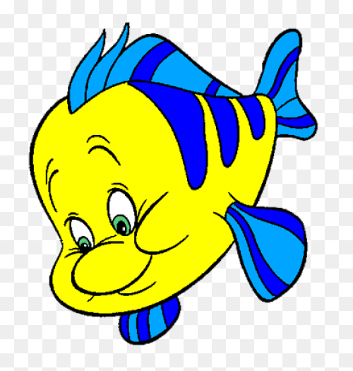 Disney Flounder Clipart - ClipartFl
