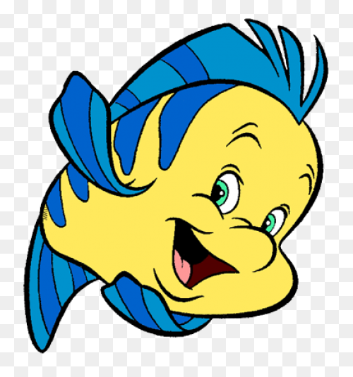 14+ Flounder View Disney Flounder Clipart PNG Clip Art Images