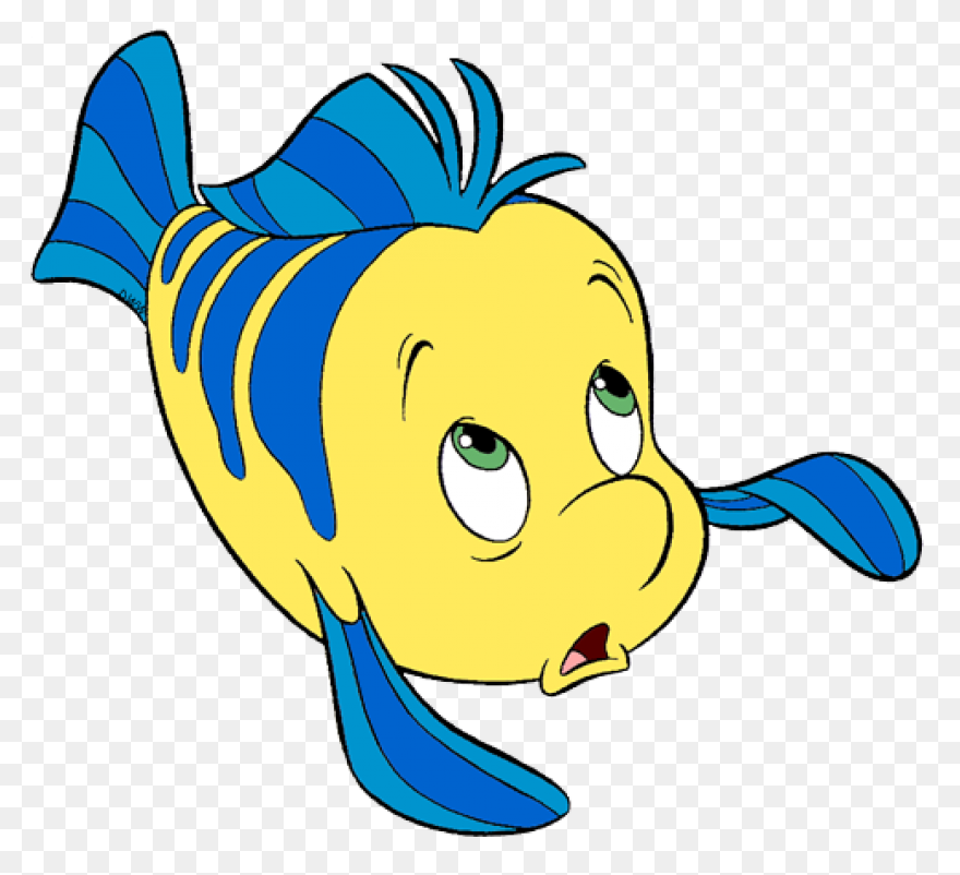 14+ Flounder View Disney Flounder Clipart PNG Clip Art Images