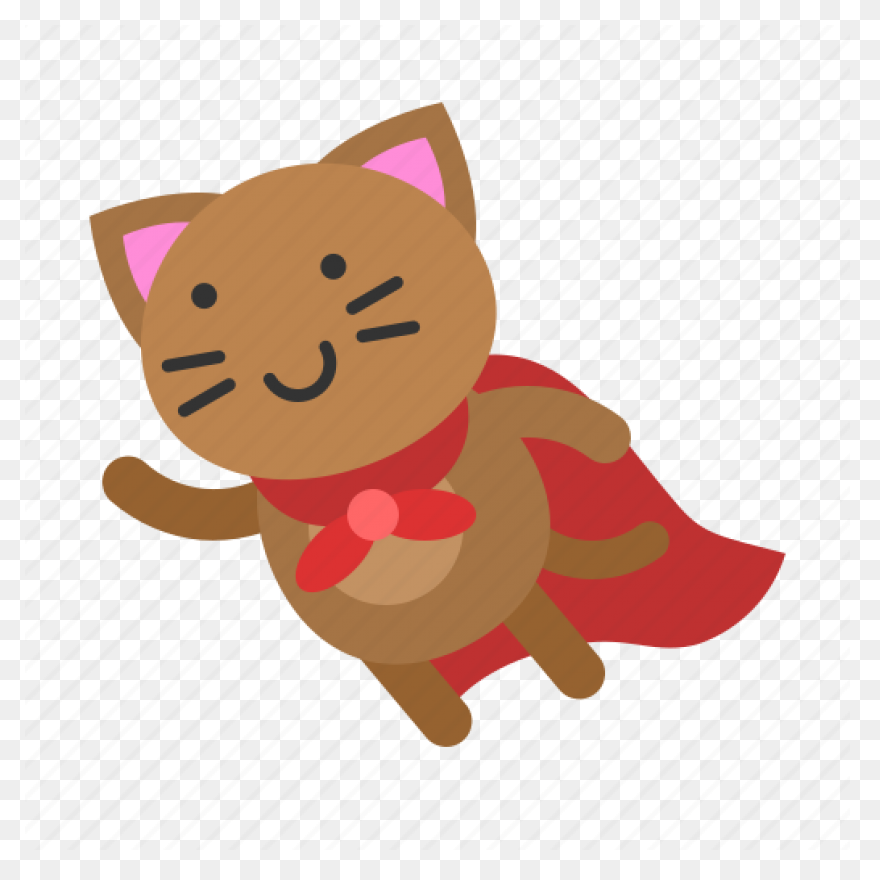 Cartoon Cat Flying On Jindujun By Y