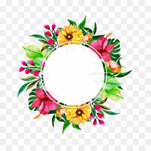 Floral Clipart Rustic Flower - Flow