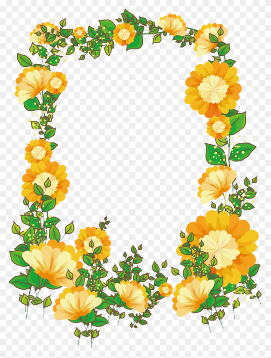 Floral Clipart Rustic Flower - Flow