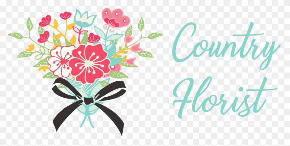 Floral Clipart Rustic Flower - Flow