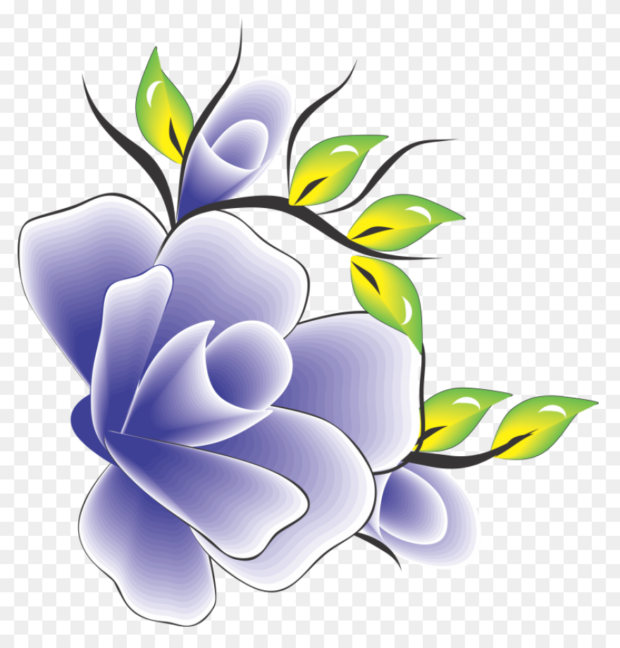 Pin Flor Clipart Flowers Drawing - Flor