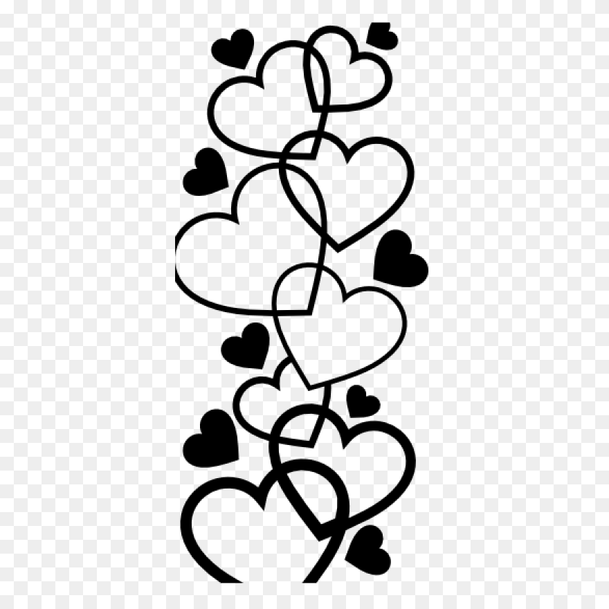 Heart Euclidean Vector - Floating H
