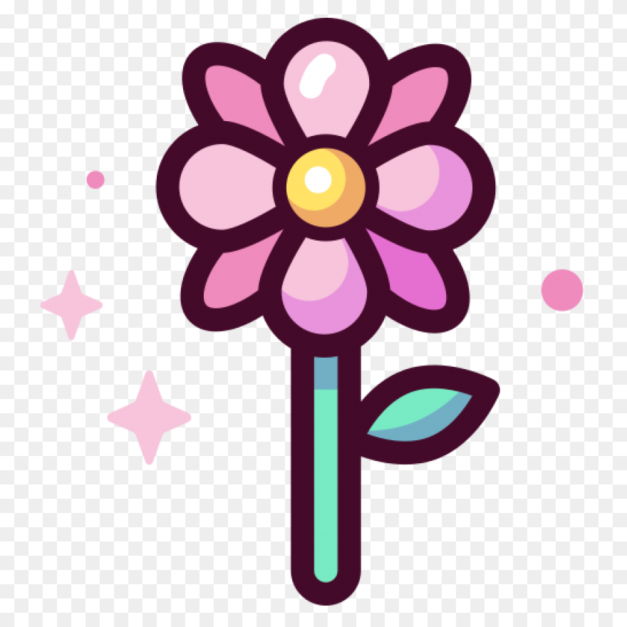 Lotus Flower Symbol Clip Art Image 