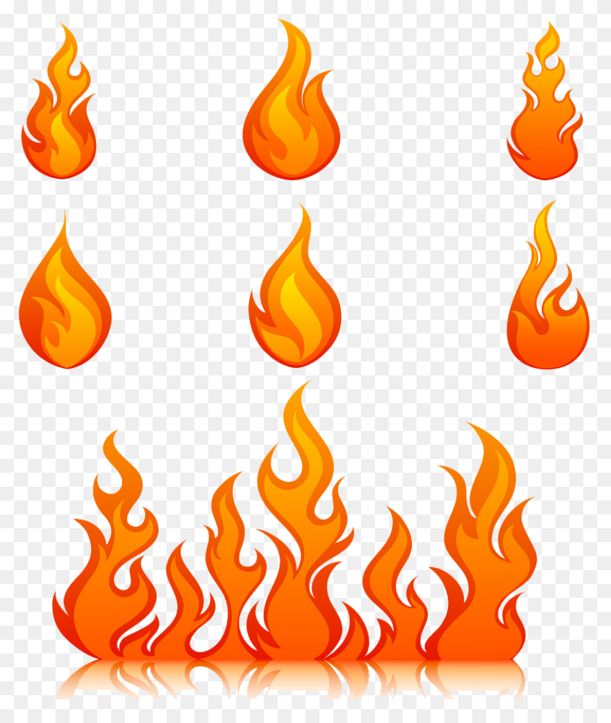Fire Flames Vector Image - 1469098 