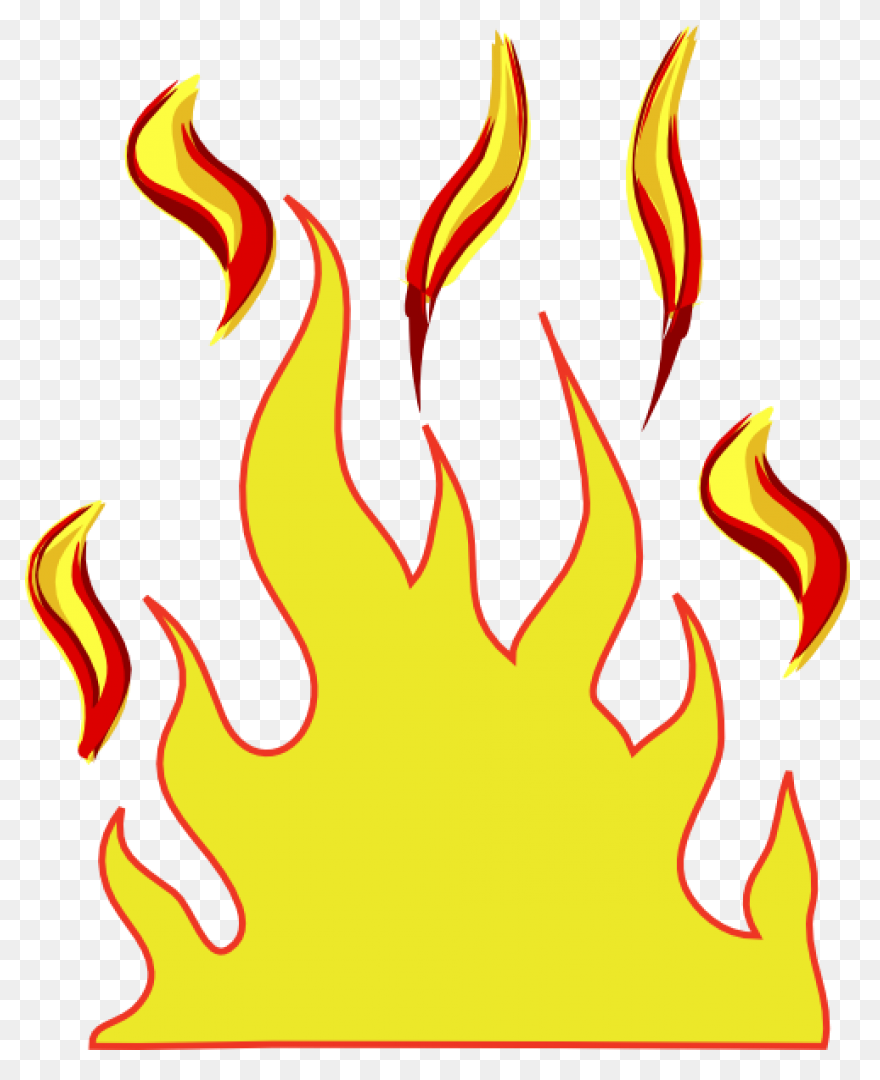 Fire Flames Vector Image - 1469098 