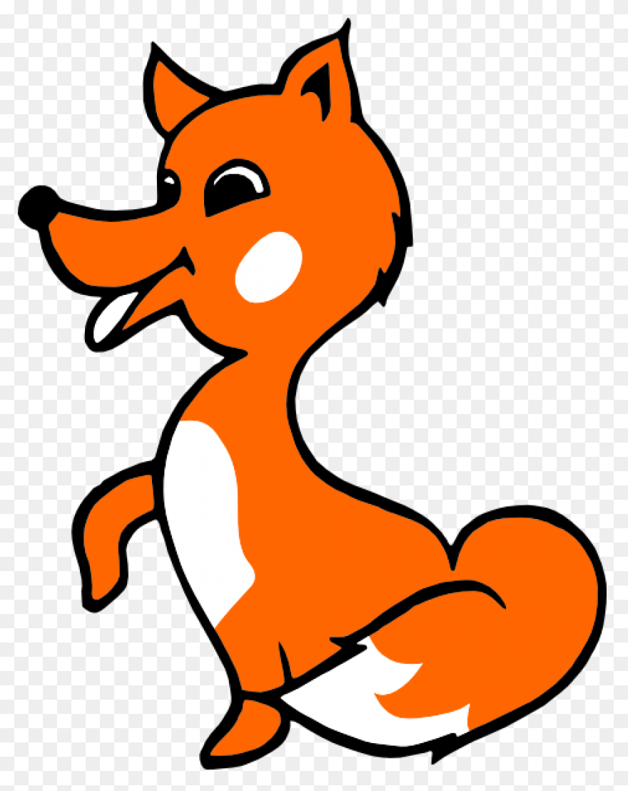 Fox Clipart At .com Vector - Fox