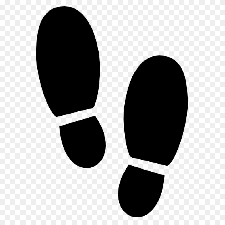 Footsteps Silhouette Variant Free Icons - Footsteps