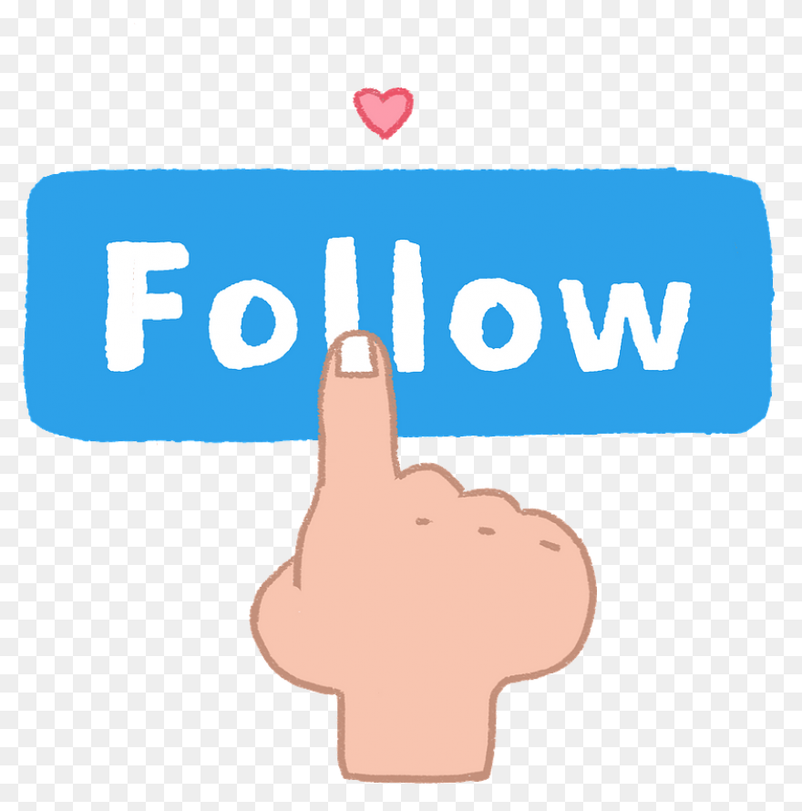 Follow Me Png Logo - ClipartFlare