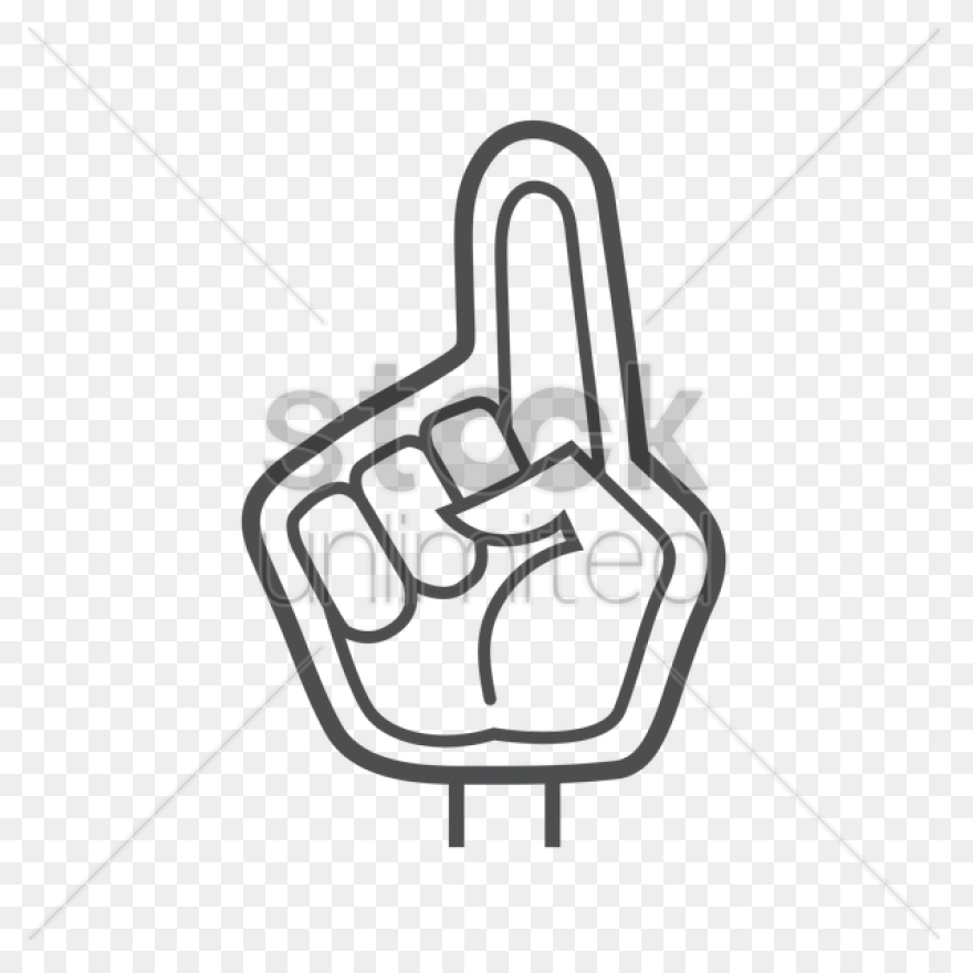 Foam Finger Icon #240288 - Free Ico