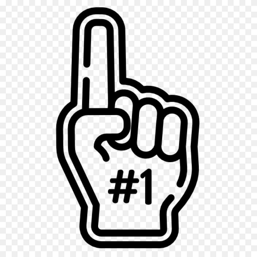 Foam Finger Icon #240288 - Free Ico