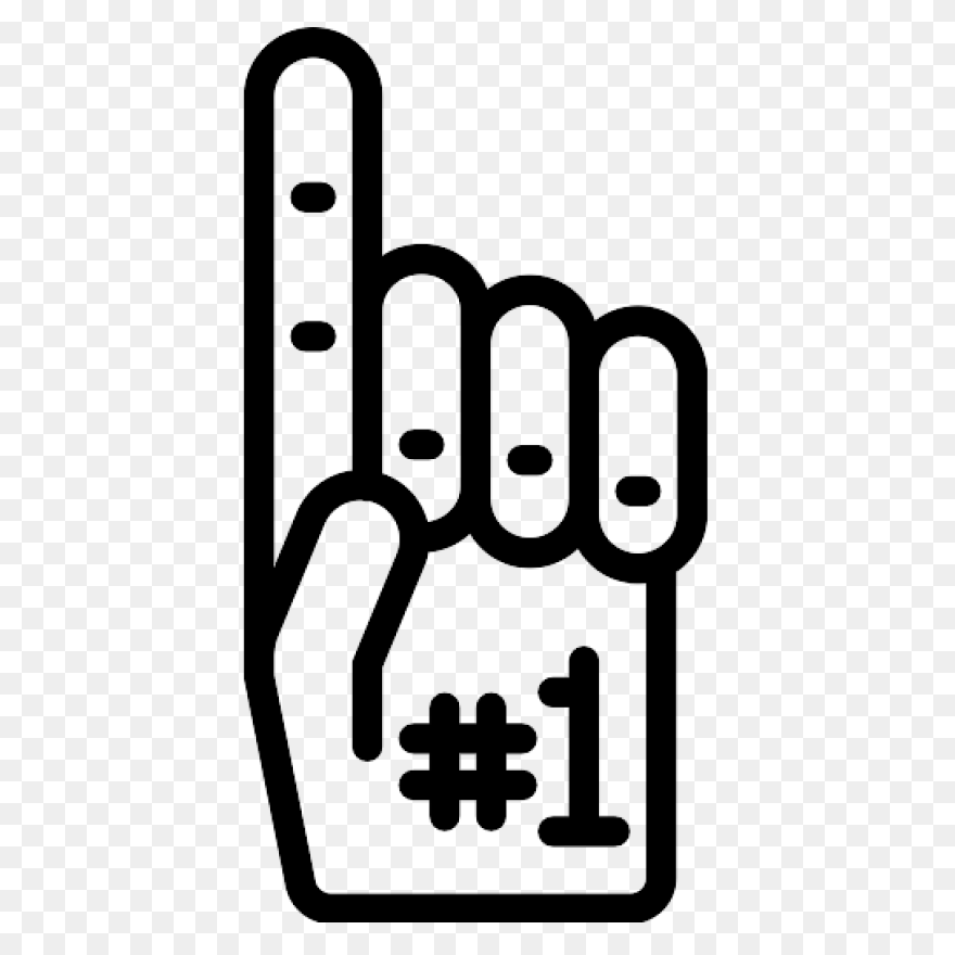 Foam Finger Icon #240288 - Free Ico
