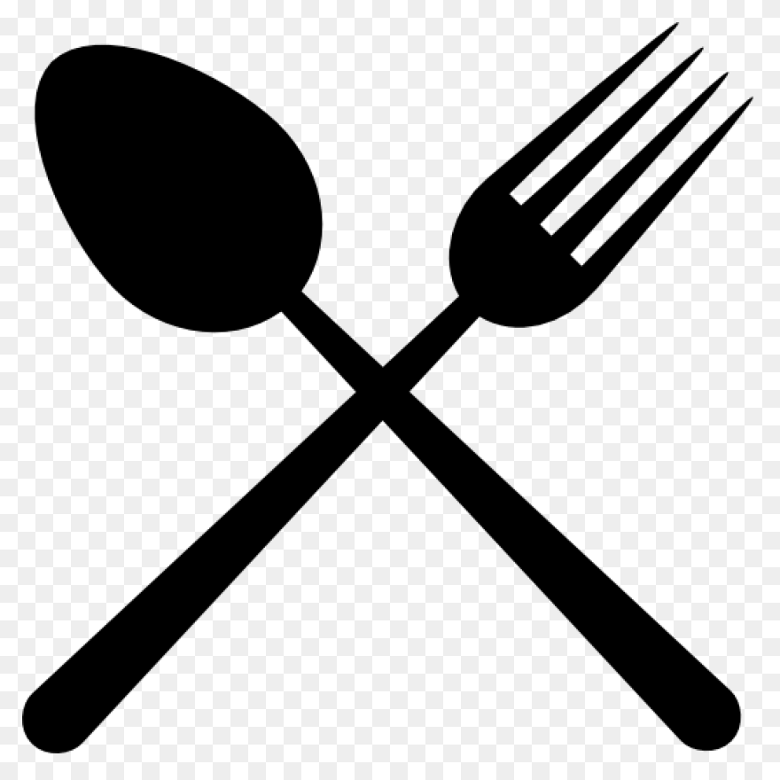 White Background Clipart - Spoon, F